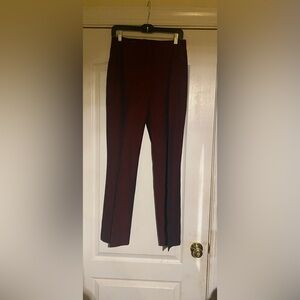 Bebe Burgundy Iridescent Pant